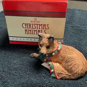 Silver Deer Christmas Fox by Tom Rubel